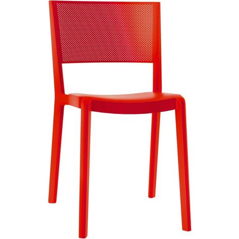 Chaise Spot - Rouge - Lot de 2 (1/5)