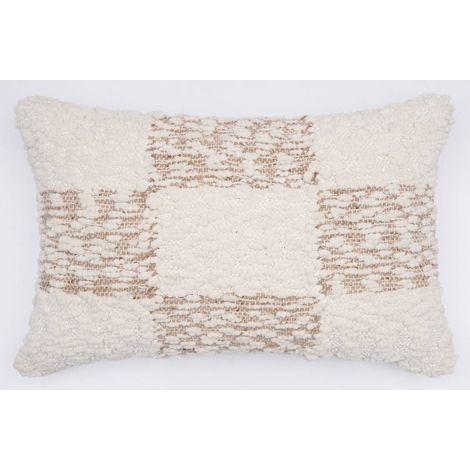 Cuscino rettangolare ameya 38x58 cm beige - Atmosphera créateur d'intérieur (1/3)