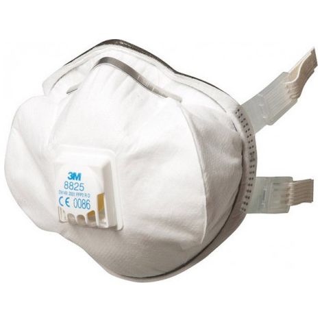 Masques anti poussières fines, Niveau de protection : P2D (Par 5)