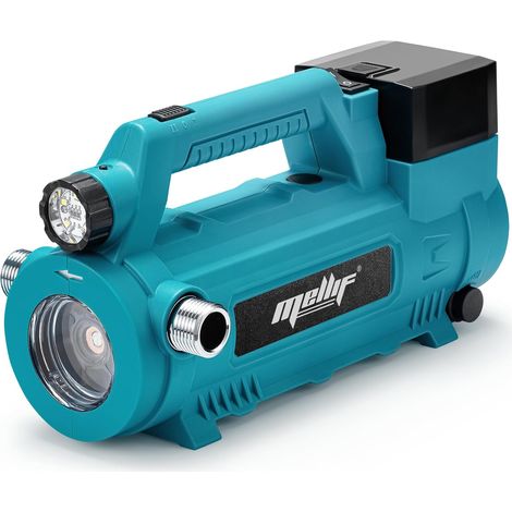 Pompe Transfert sans fil pour batterie 18 V Pompe utilitaire électrique portable auto-amorçante pour jardin jacuzzi réservoir piscine aquariums (1/5)