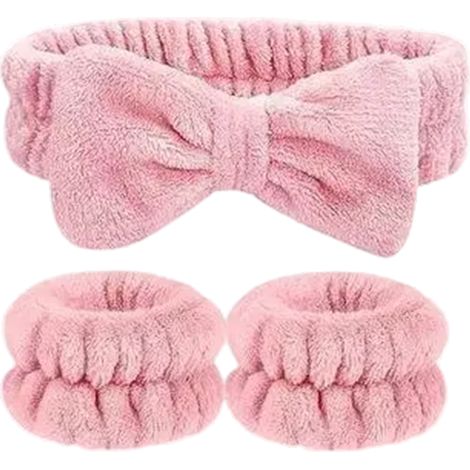 6-teiliges Spa-Set: Armband, Haarband, Haargummi und Handgelenkband. (1/5)