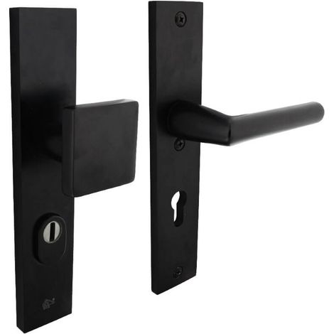 Quincaillerie de porte avant PC 72mm Vurano Protection contre la traction du noyau noir - 0023.379436