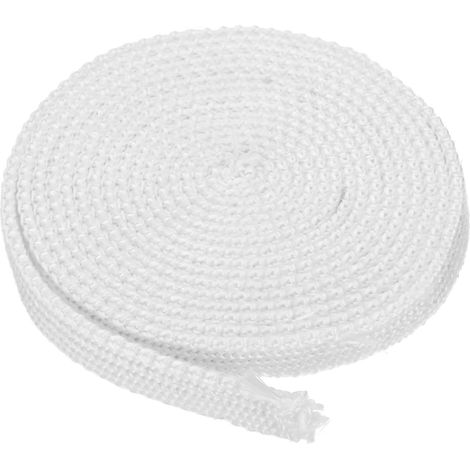 5/8"x 1/8"x118" Bois Poêle Joint Fibre Verre Plat Blanc (1/5)
