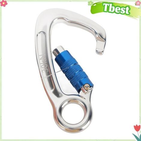 Mousqueton À Œil Captif - Verrouillage Automatique - Pour Escalade Alpinisme Sauvetage - Charge De Travail 30 KN - 1 Pièce (1/5)