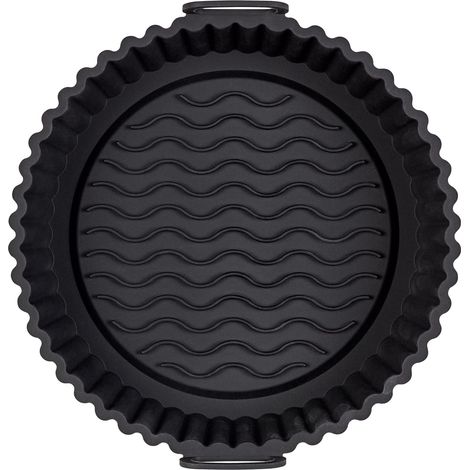Tapis silicone rond 21 cm friteuse air, réutilisable antiadhésif résistant chaleur (1/5)