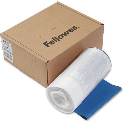 Sacs poubelle pour destructeurs de documents – Lot de 100 sacs transparents ultra résistants 30–35 L – Pour corbeilles de destructeurs – Usage maison et bureau. (1/5)