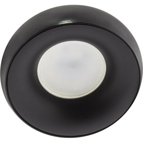 Empotrable fijo redondo "Nabila" GU10 (50W máximo) IP20 fabricado en aluminio color negro (1/4)