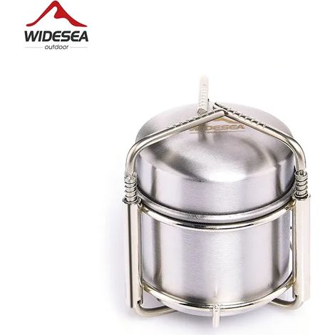 Réchaud à alcool Widesea pour camping, pique-nique, mini-réchaud sur support, matériel de chauffage touristique, ustensiles de cuisine, four, réchauds portables (1/4)