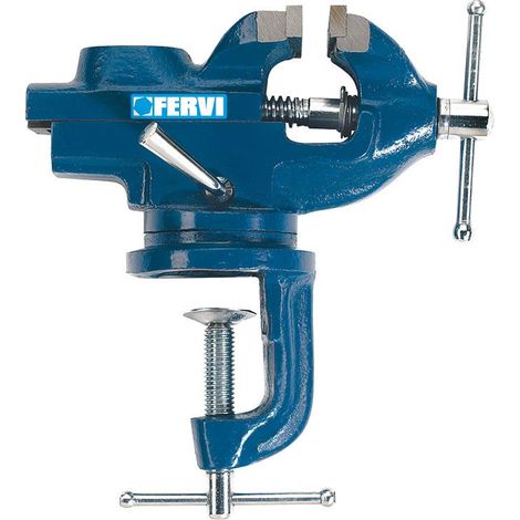 Schwenkschraubstock mit 60 mm Klemmung Fervi 0146/60
