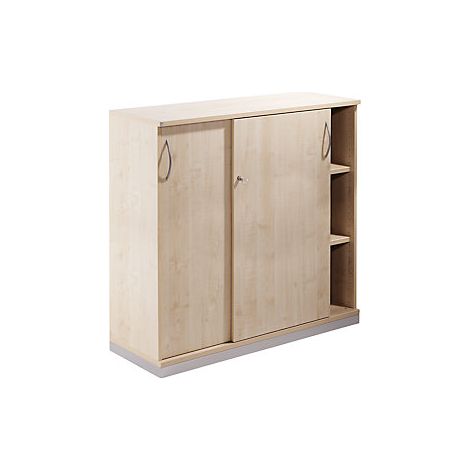 THEA - Armario de puertas correderas  2 baldas  3 pisos de