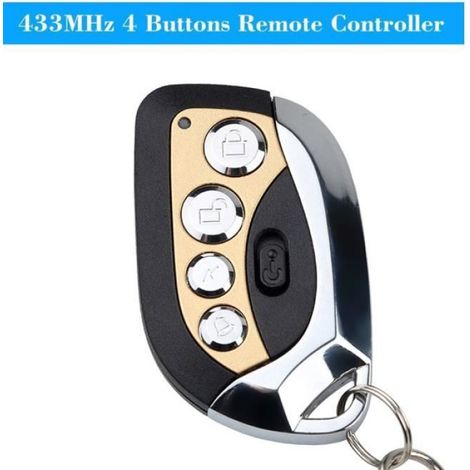 Télécommande duplicateur 433 MHz Fréquence réglable Puce fixe Garage Moto Alarme automobile Sécurité domicile 1 pièce (1/4)