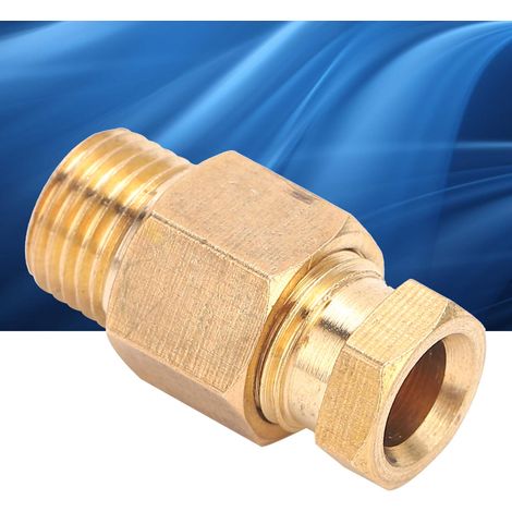 Connecteur de tuyau d'huile coulissant droit pour carte interne PD, tuyau en cuivre, tuyau en nylon, buse d'huile PD610 (1/5)