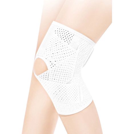 Atmungsaktive Kniebandage zum Schutz des Meniskus bei Sportarten wie Radfahren, Laufen und Bergsteigen – Patellastützgürtel (1/5)
