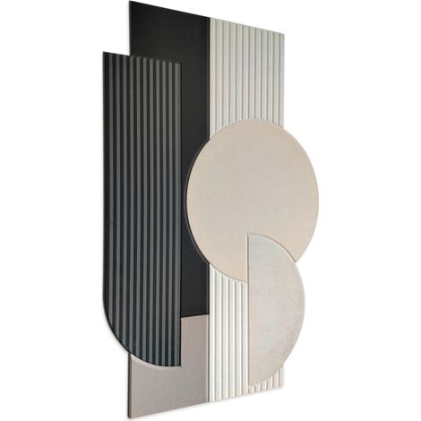 Mömax Akustikpaneel Milla Braun/Schwarz/Beige (1/5)