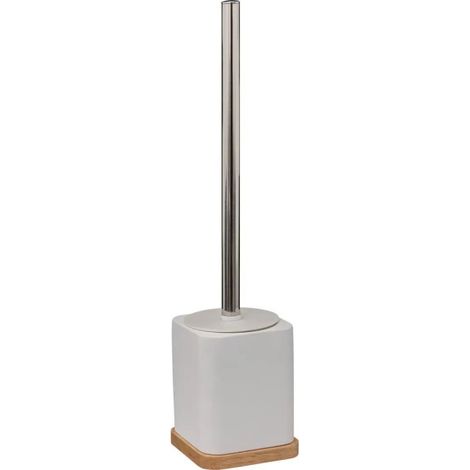 Brosse WC Design "Natureo" 35cm Blanc (1/3)