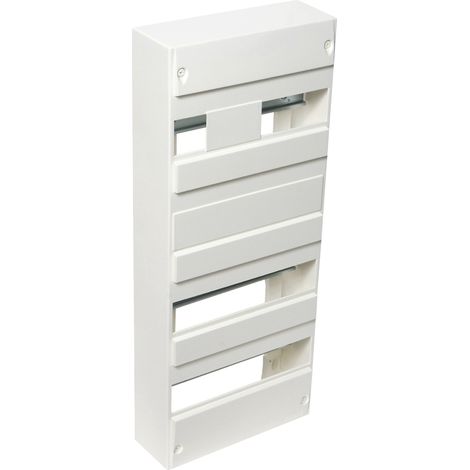 DEBFLEX - COFFRET VIDE 4 RANGEES 52 MODULES 250X607X95MM - 707295 (1/5)