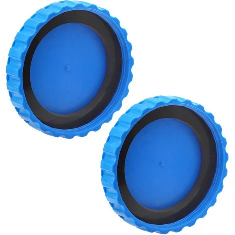 Lot de 2 couvertures de piscine Intex, 100 % résistantes au gel et imperméables, accessoires de piscine avec différents raccords, bouchon d'hivernage pour piscines (1/5)
