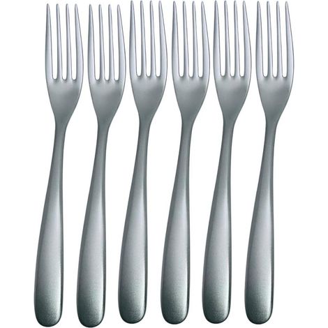 Salvinelli Forever Ice set 6 forchetta tavola acciaio 18/10 pvd