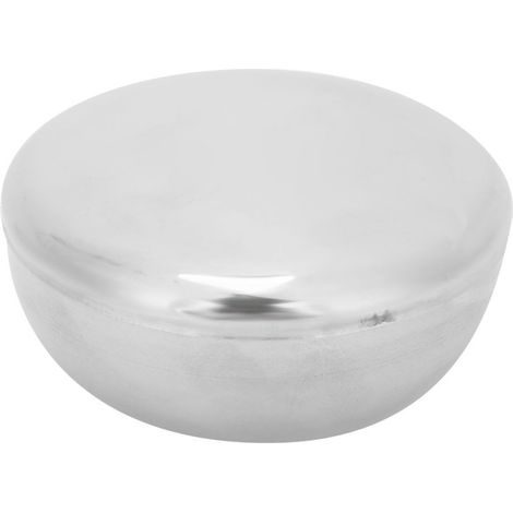 Bol à Barbe Homme en Acier Inoxydable - Mousse à Raser pour Soin de la Barbe - Tasse et Récipient (1/5)