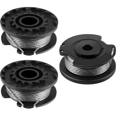 3 Pièces F016800569 Bobines de fil de Rechange pour débroussailleuse Bosch EasyGrassCut, F016800385 Bobine de Rechange de Tondeuse Compatible avec ART 23SL et ART 26SL (3pcs) (1/5)