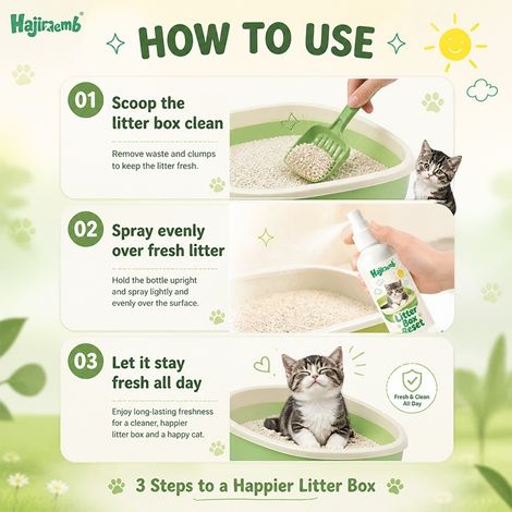 Katzenstreureiniger, entfernt Kalk und Uringeruch aus Katzentoiletten, Reinigungsprodukte für die Haustierumgebung -- DE (1/4)