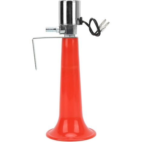 Air Horn, Turkish Whistle Horn 12 V, 24 V for Trucks Red Air Horn 180 dB for Universal Use 12 V/24 V Caravan Pressure Whistle Horn for Cars (1/5)