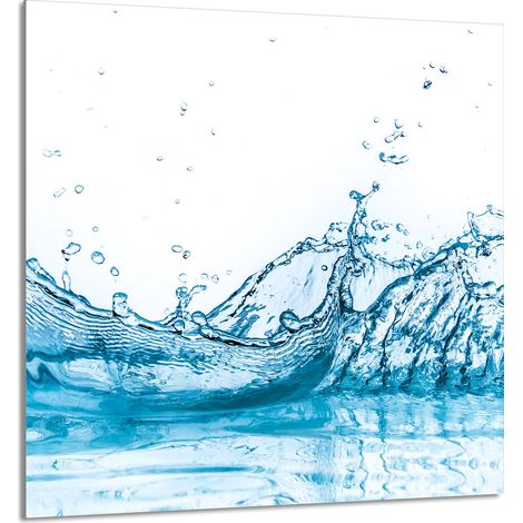 PANEL DE VIDRIO PARA COCINA 60x65 Agua (1/5)