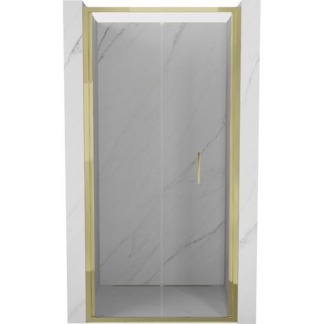 Mexen Exo porte de douche pliante 110 cm, transparente, dorée - 816-110-000-50-00 (1/3)