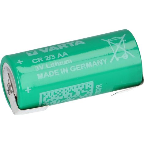 Varta Lithium 3V 1350mAh Batterie CR 2/3AA 2/3AA - Zelle LF U-Form (1/5)