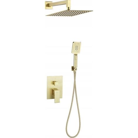 Valvex ARS Duschsysteem Einbau in elegantem Gold