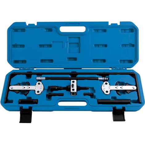 Coffret compresseur ressort de soupape – Adaptateur ligne d'air 22mm – Fonctionnement d'une main – 0.125HP pour compression rapide