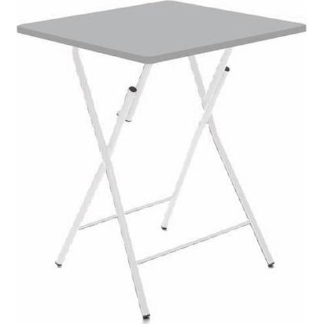 Table pliante carrée 2 places