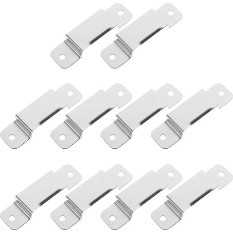 Loquet de Porte en Acier Inoxydable Robuste pour Sécurité, Serrure de Porte de Grange Adaptée à Usage Intérieur et Extérieur, Matériau Solide Noir (1/5)