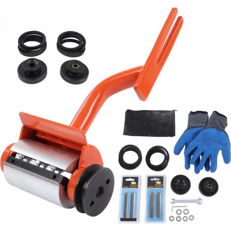 Log Peeler, Multifunctional Wood Debarking Tool, Chainsaw Accessory with 6 Extended Blades (1/4)