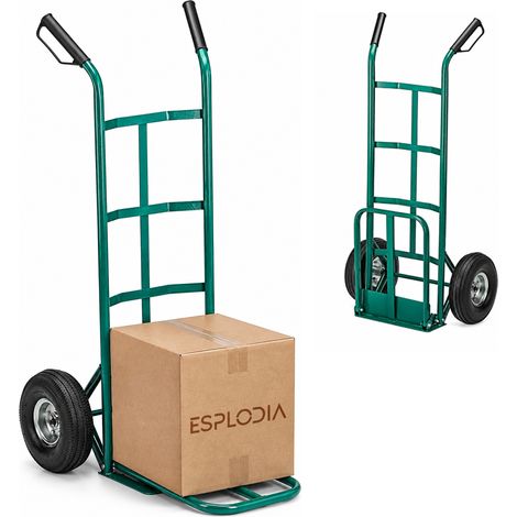 Carrello Portasacchi Pala Ribaltante e Ruote Pneumatiche Carrellino Portasacchi (1/5)