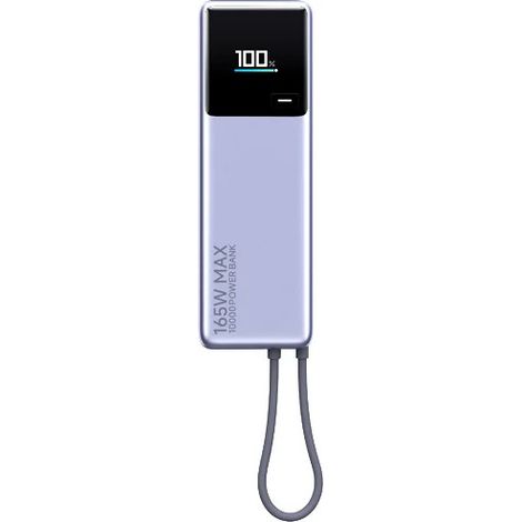 Xiaomi BHR9361GL batería externa Ión de litio 10000 mAh Negro, Lila (1/2)