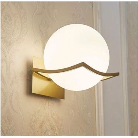 Applique Murale,Applique Murale Interieur,Lampe Murale,Applique Murale E27,Lampe Murale Chambre,Applique Doree,(Ampoule non Incluse) Or Ikodm (1/5)