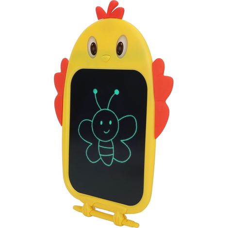 8,5-Zoll-Zeichenbrett für Kinder in Hühnerform, LCD-Mal- und Schreibtablett für Jungen und Mädchen, Gelb (1/5)