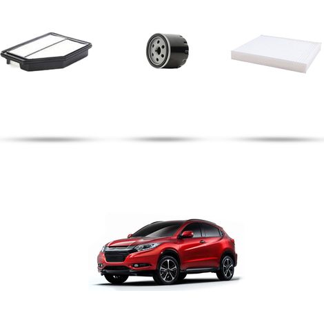 Kit tagliando 3 filtri compatibile con Honda HR-V II 1.6 D 88KW dal 2015 (1/5)