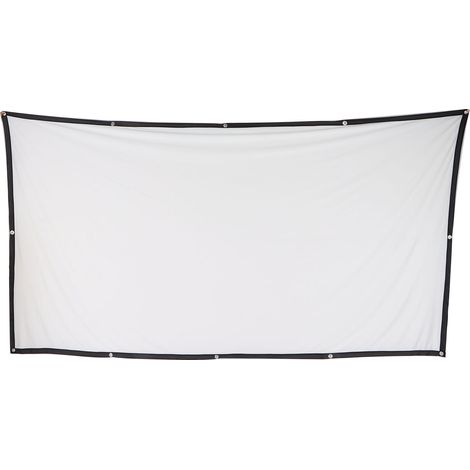 Écran de Projection Portable 100 Pouces 16:9 Extérieur Pliable pour Cinéma en Plein Air