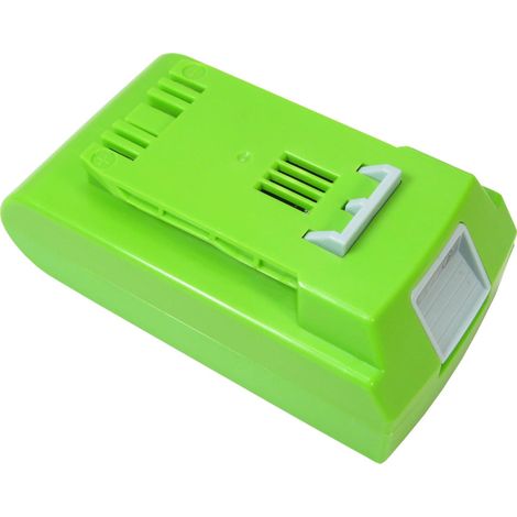 Trade-Shop Premium Li-Ion Akku, 24V / 2000mAh ersetzt Greenworks Tools 29322, 29807, 29837, 29842, 29852 für G24 Rasentrimmer Heckenschere Teleskop-Heckenschere Hochentaster Kettensäge Laubgebläse