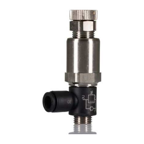 Régulateur Legris 7300 Fileté, G 1/8 Mâle Tube x 6mm, 1/8" ( Prix pour 1 )