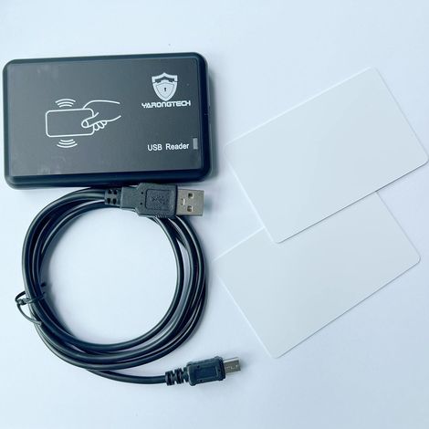 RFID Lecteur USB 13,56 MHz IC Card ISO14443A Lecteur USB (8D) (1/4)