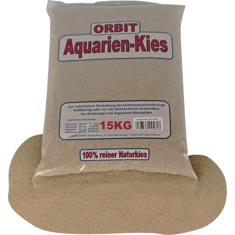 Orbit Aquarien Natursand natur 15 kg Sand (1/2)