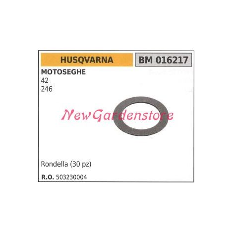 Rondella 30pz Pompa olio HUSQVARNA motore motosega 42 246 016217