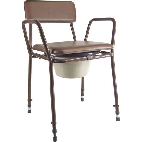 Chaise Percée Réglable en Hauteur Essex -Marque Aidapt VR161 (1/3)
