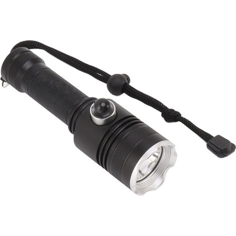 Lampe torche LED sous-marine puissante longue portée 1000LM étanche IPX8 pour plongée (1/5)