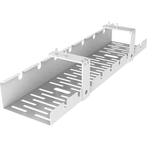 Organiseur de câbles de bureau ACTIVEJET CMP502 blanc (1/3)