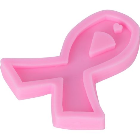 Moule silicone forme ruban mignon DIY pendentif diffuseur aroma voiture pour clé et maison pâtisserie (1/5)
