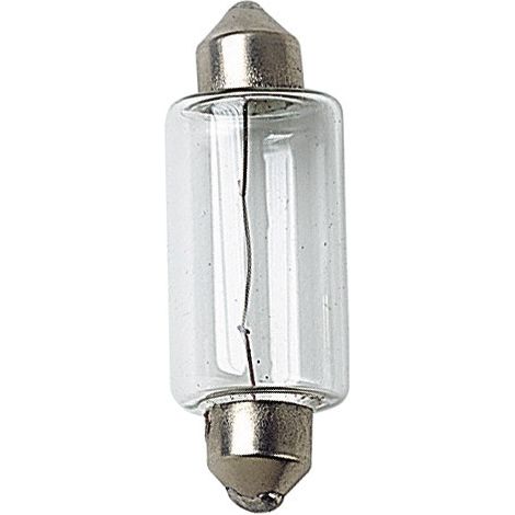 Lampada Siluro 12V - 15X41 Mm - 18W - Sv8,5-8 - 2 Pz - D/Blister (1/4)